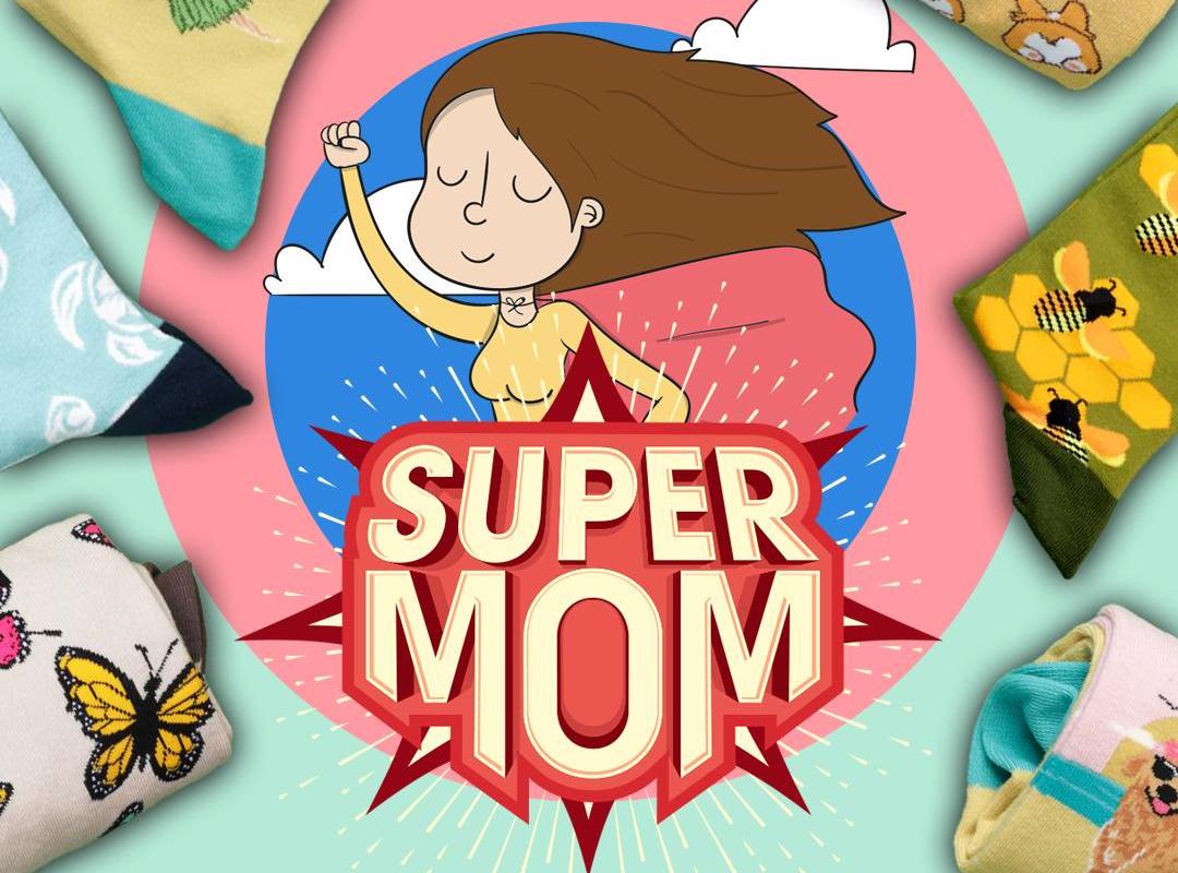 The Perfect Gift for Mom on Mother's Day is... Just Fun Socks