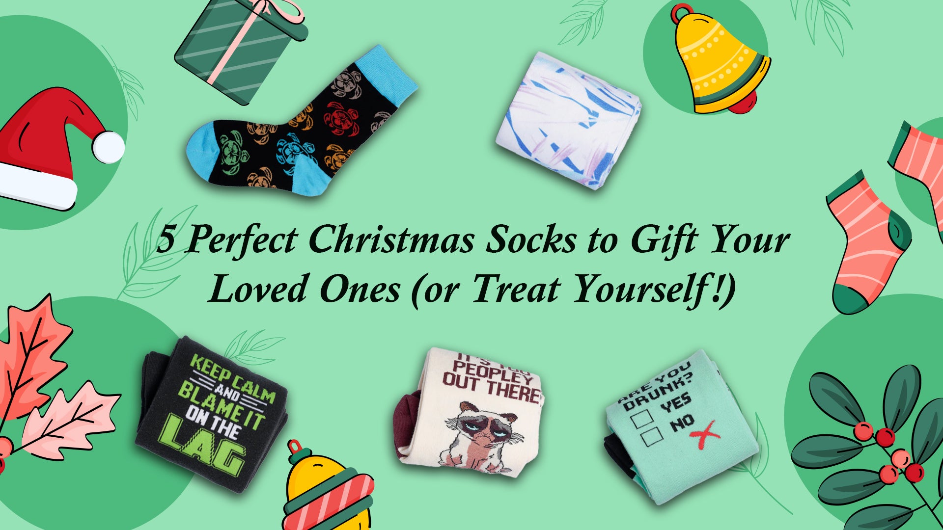 5 Perfect Christmas Socks to Gift Your Loved Ones (or Treat Yourself!)