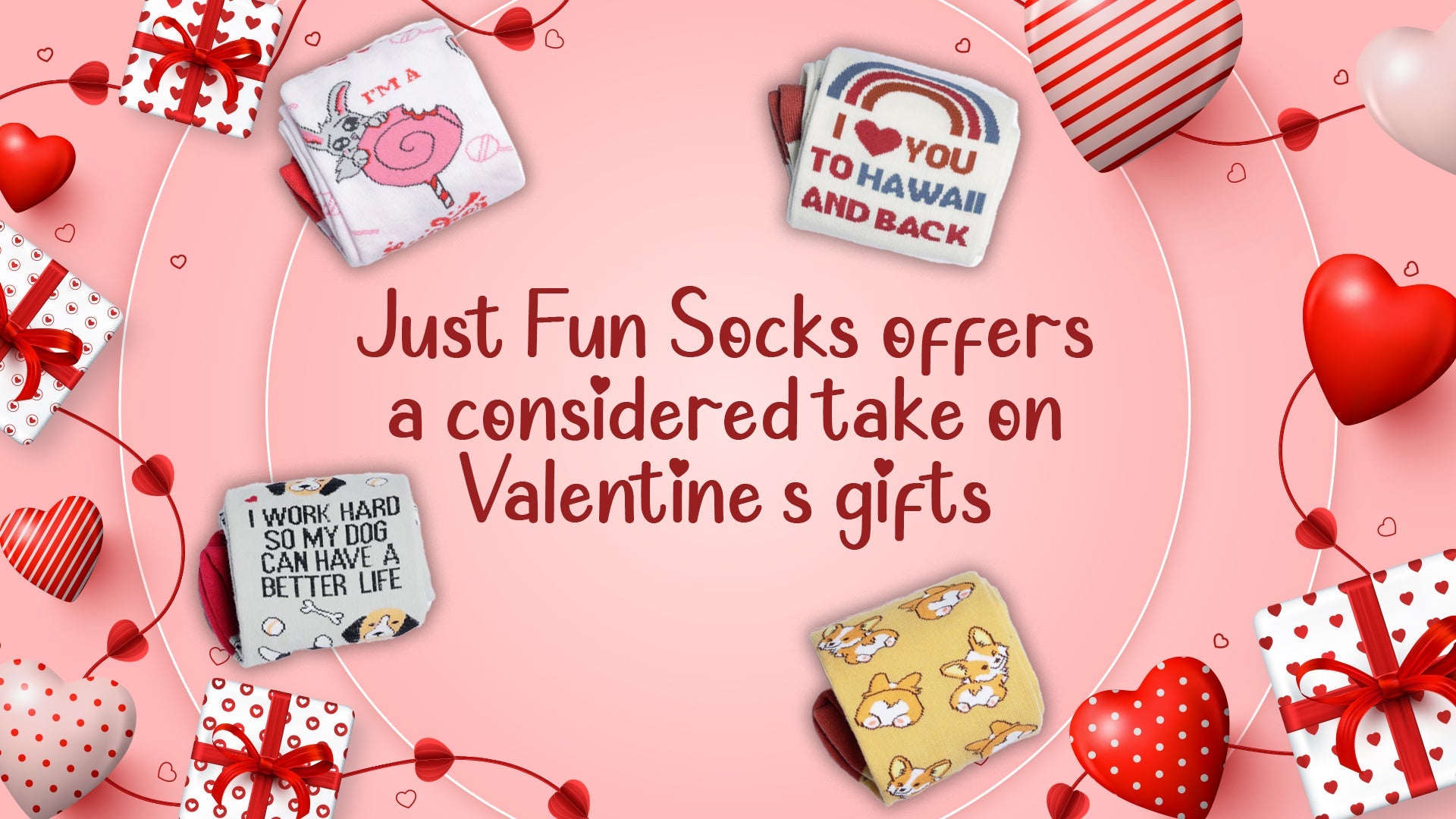 Just Fun Socks offers a considered take on Valentine’s gifts