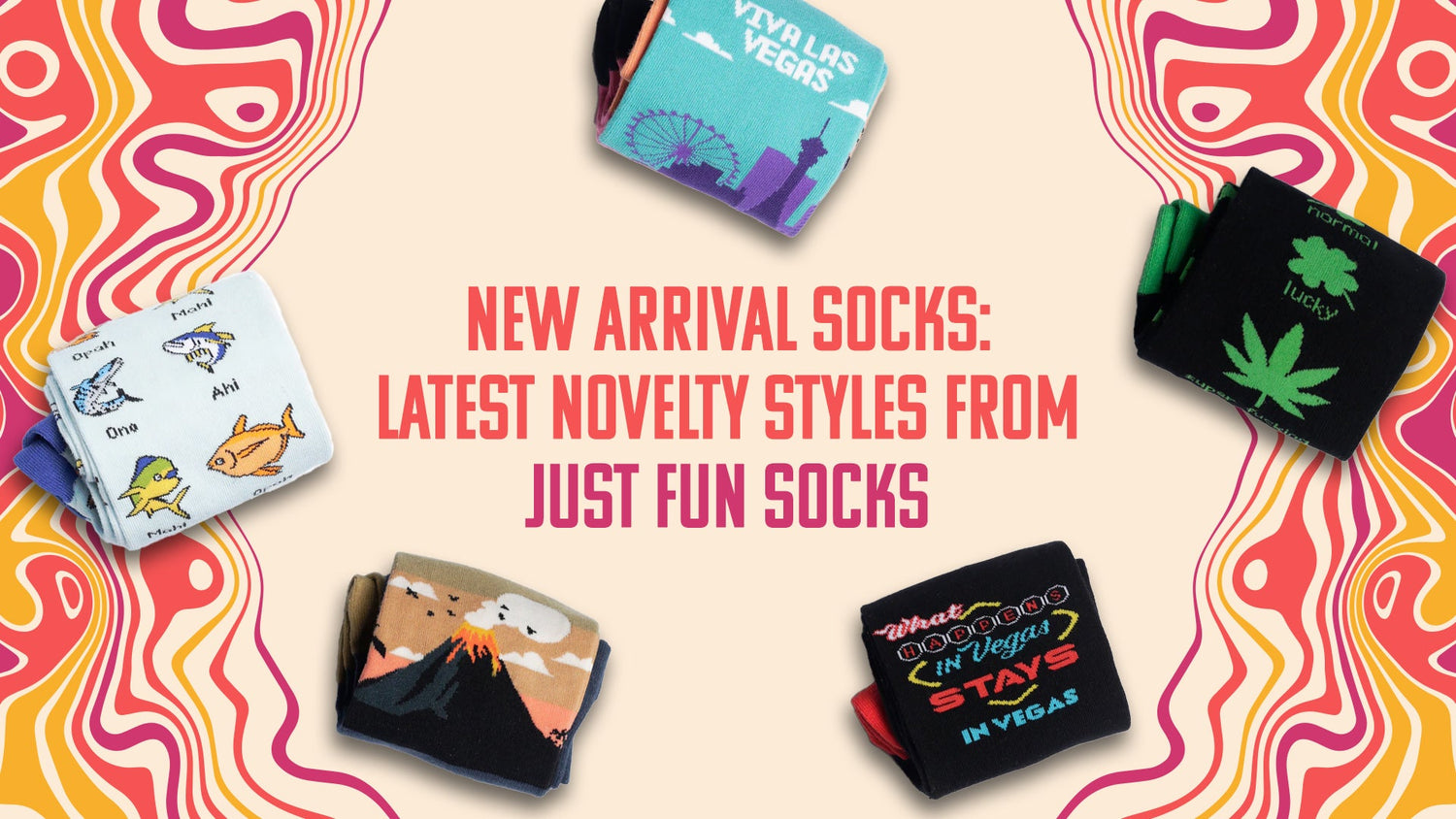 New Arrival Socks: Latest Novelty Styles from Just Fun Socks
