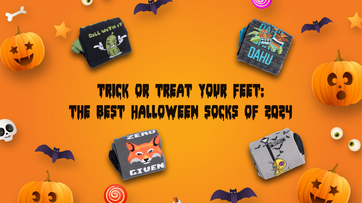 Trick or Treat Your Feet: Top 5 Best Halloween Socks of 2024