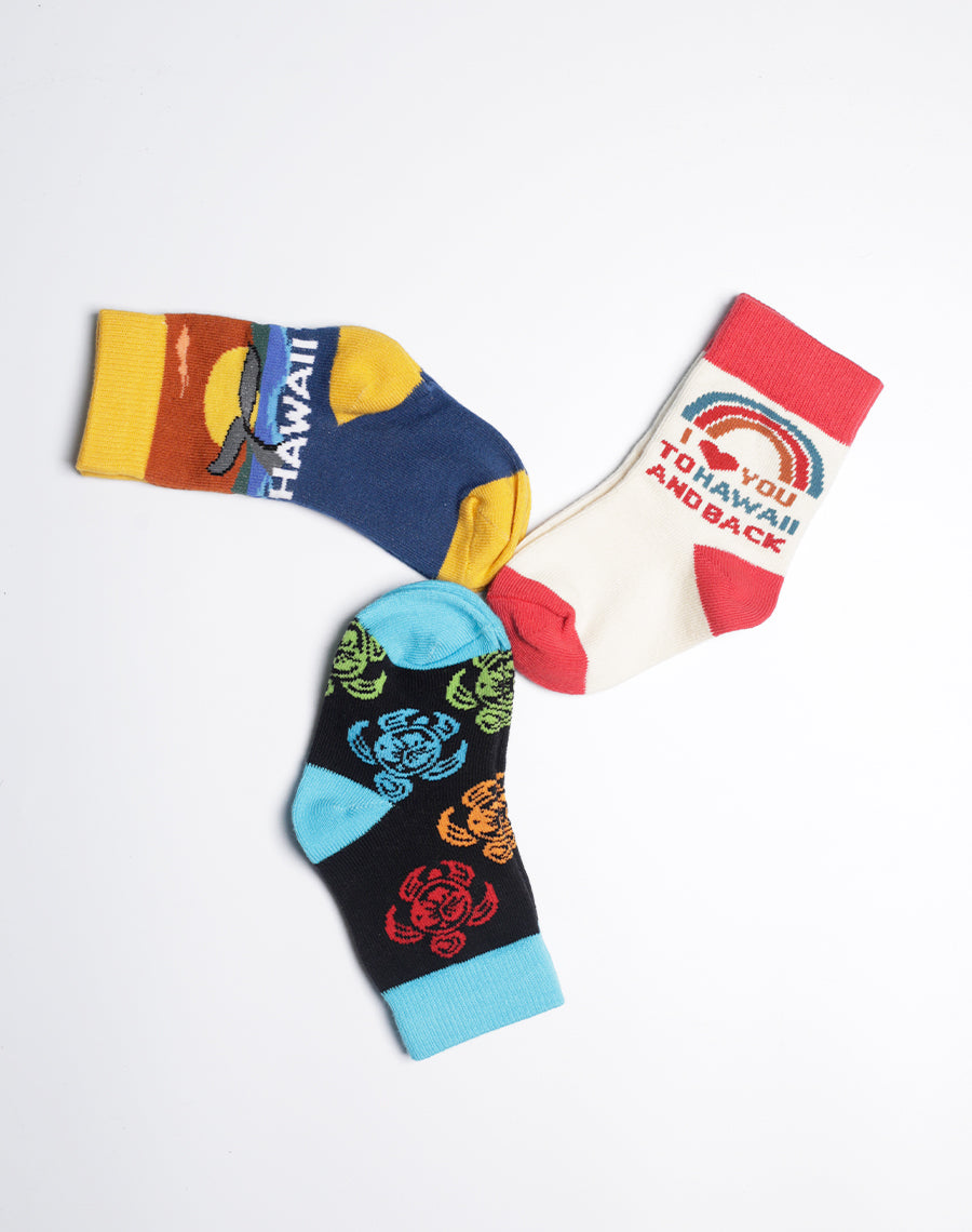 Small Kids Hawaii Turtle Love 3-Pack Bundle
