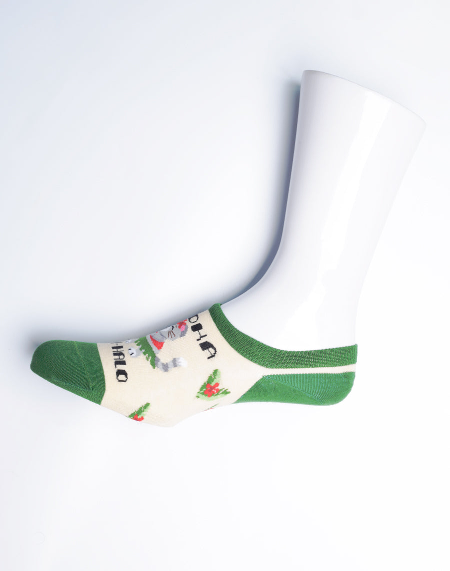 Ankle Socks for Women - Aloha Meowhalo Cat No Show Socks