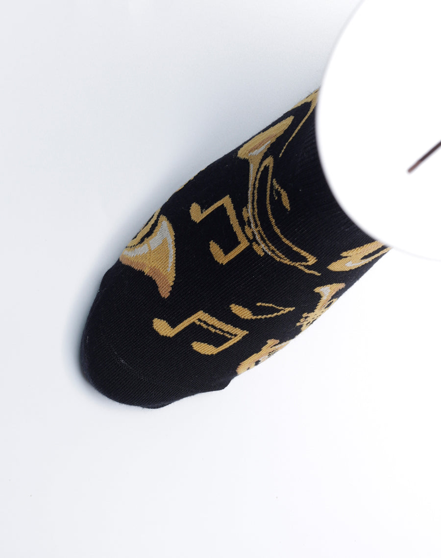 Socks for Musicians - Black Color Low Cut Socks