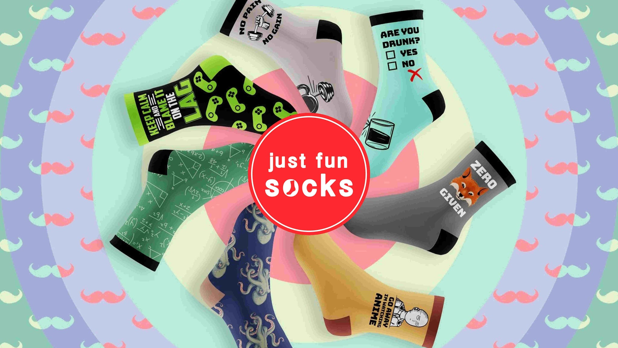 Funny Animal Paw Socks, 6 Pair Crazy Socks Cat Claw Socks Novelty