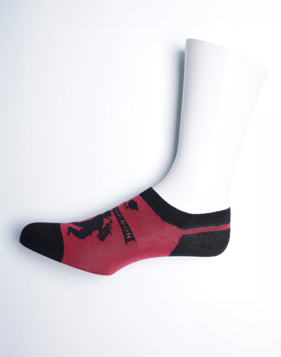 Bourbon Street Jazz No Show Socks for Men - NOLA Collection