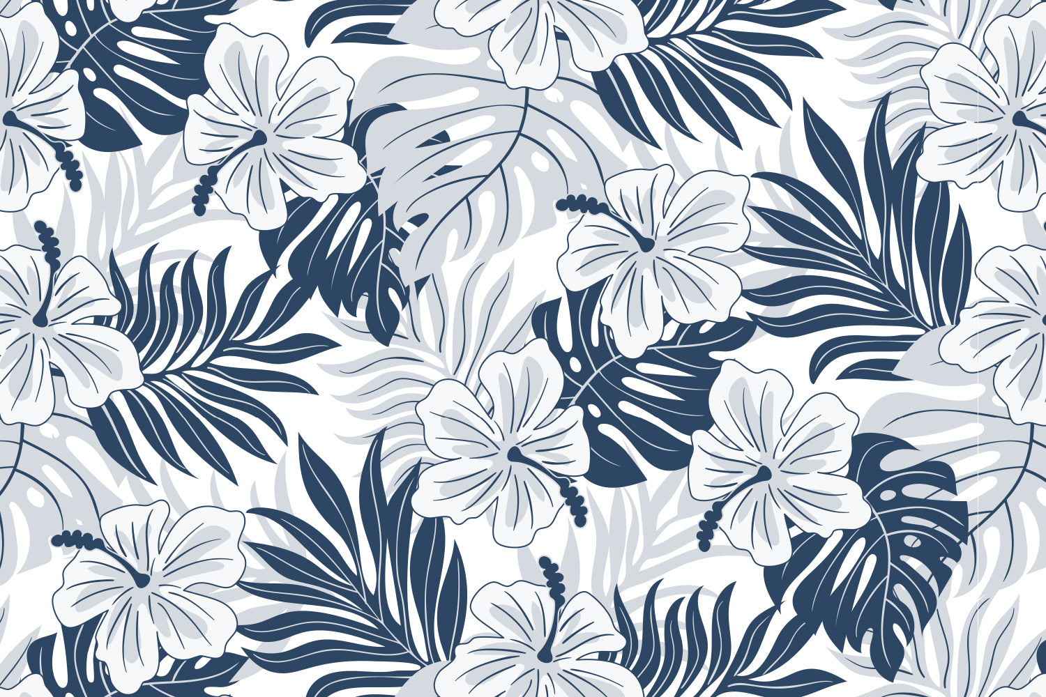 Tropical Paradise Floral Printed Socks