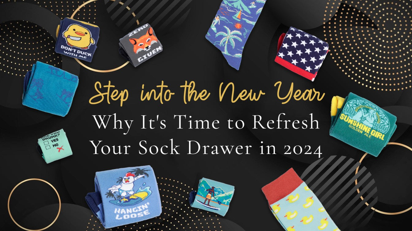 Step into the New Year: Why It's Time to Refresh Your Sock Drawer in 2024