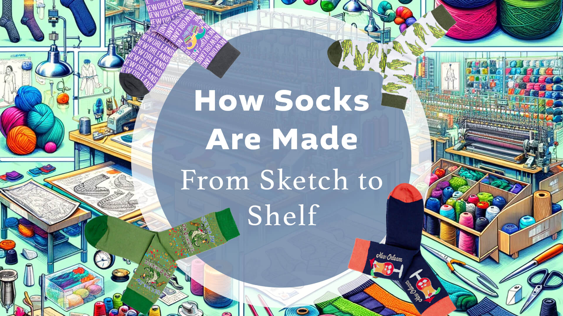 How Socks Are Made: From Sketch to Shelf