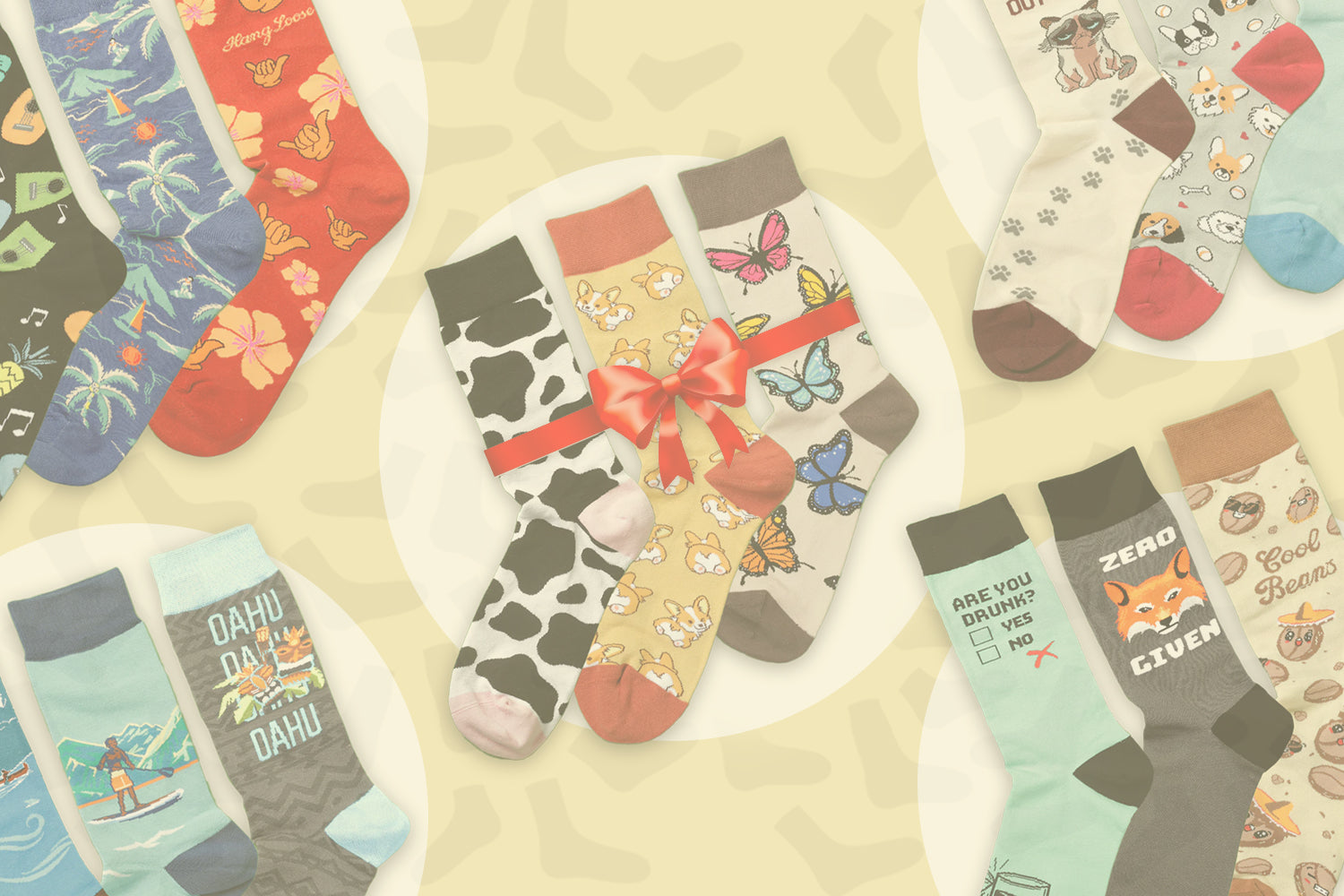Buy Colorful 3 Socks Pack for men and women - Just Fun Socks