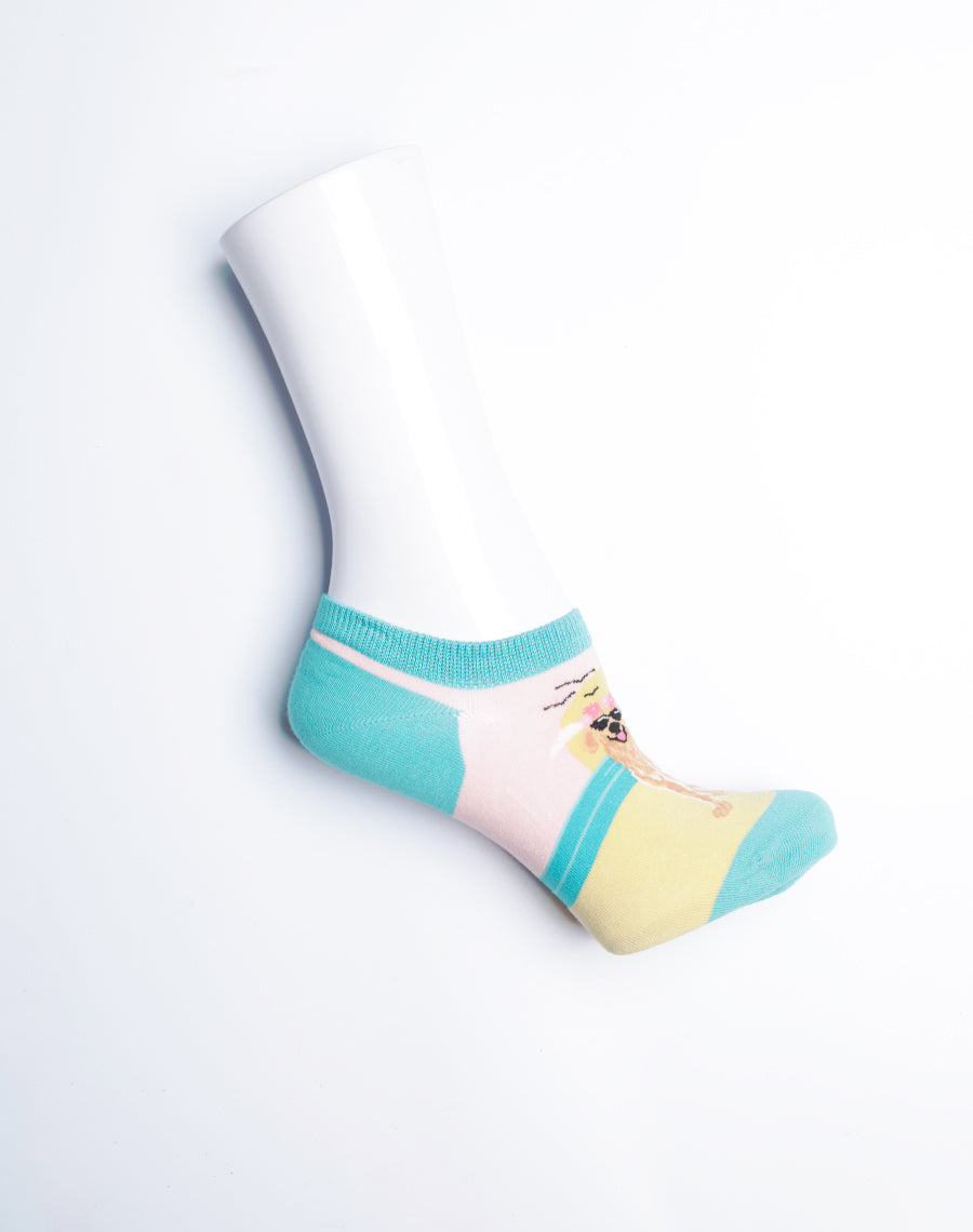 Buy Beach Dog No Show Ankle Socks - Novelty Socks for Women