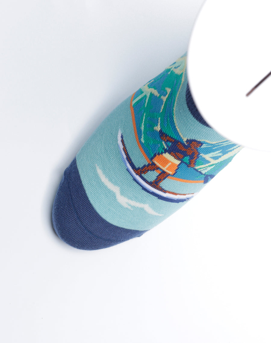 Low Cut Ankle socks for Men - Cotton Made Hawaiian Socks