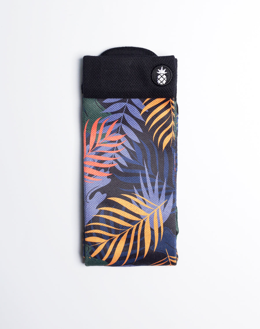 Palm Leaves printed socks for men and women