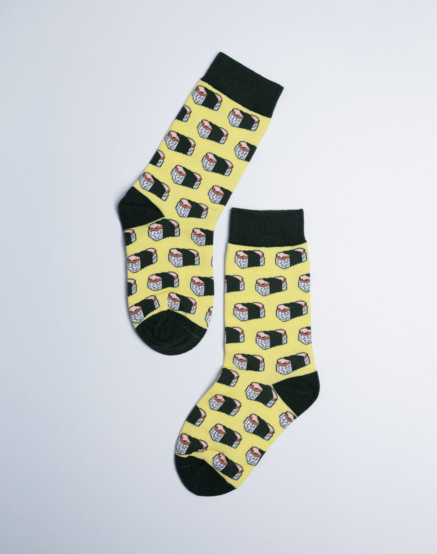 Yellow Color Musubi Socks for Kids