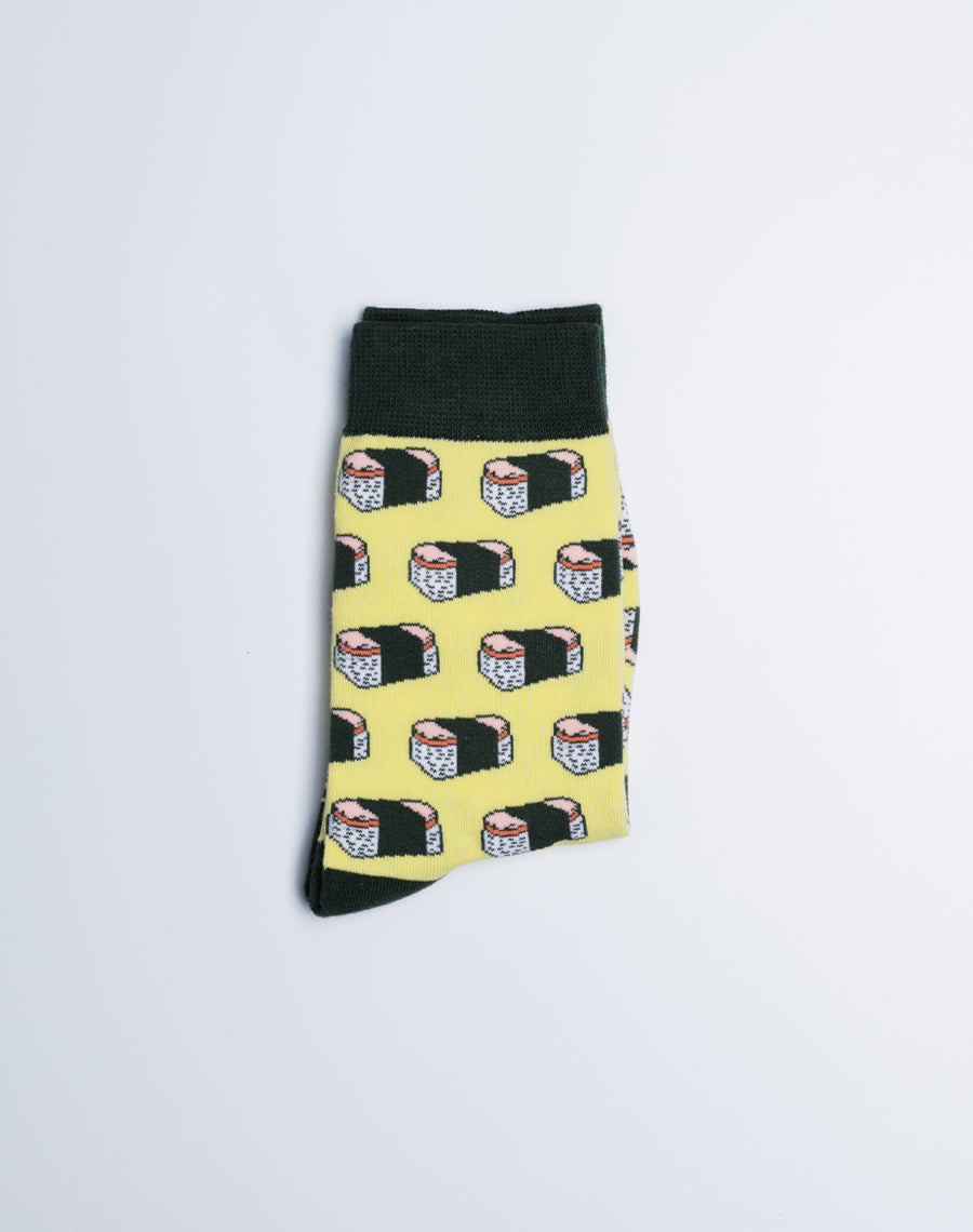 Cotton made Comfy Yellow Color Socks - Machine Washable Cotton made