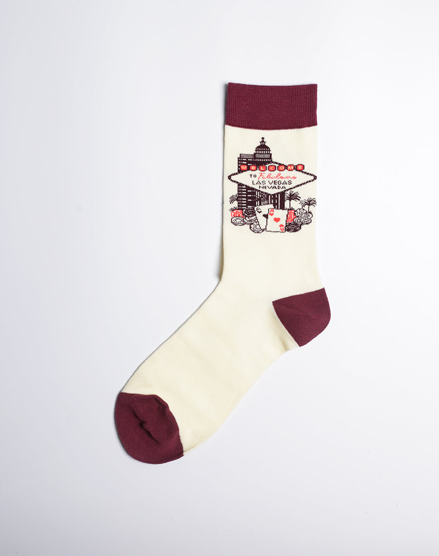 Feeling lucky? These socks are a winning hand for any sock collection!