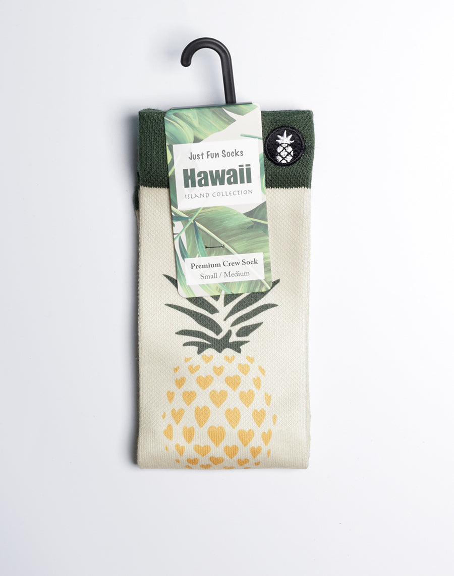 Hawaii printed crew socks for men & women