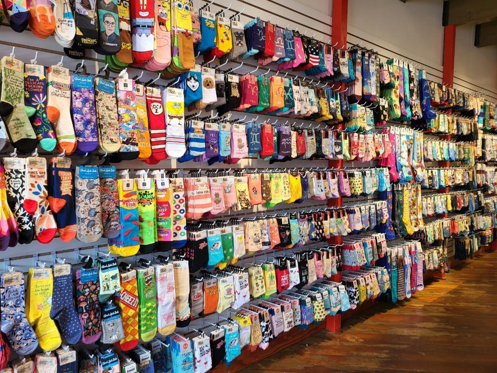 Wide Range of Colorful Trendy Cool Socks for all - Just Fun Socks Store, Maui, Hawaii