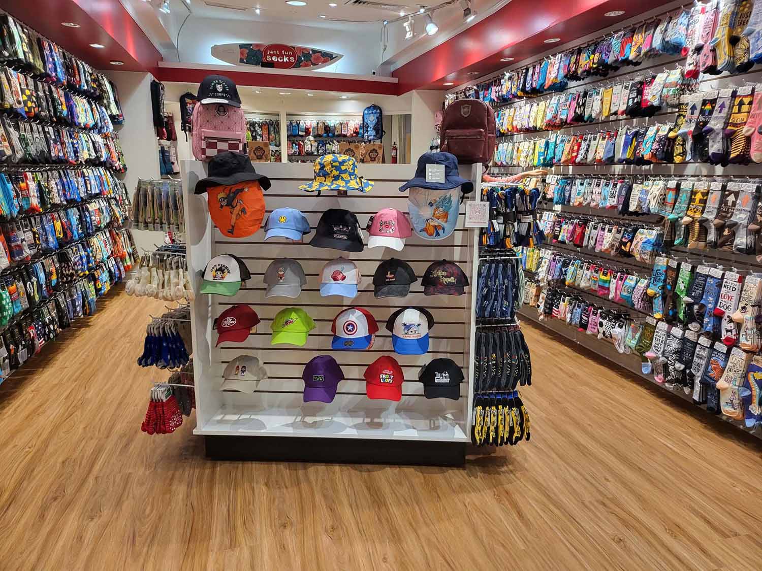 Funny Crazy and Colorful Caps - Sheraton Sock Store - Just Fun Socks