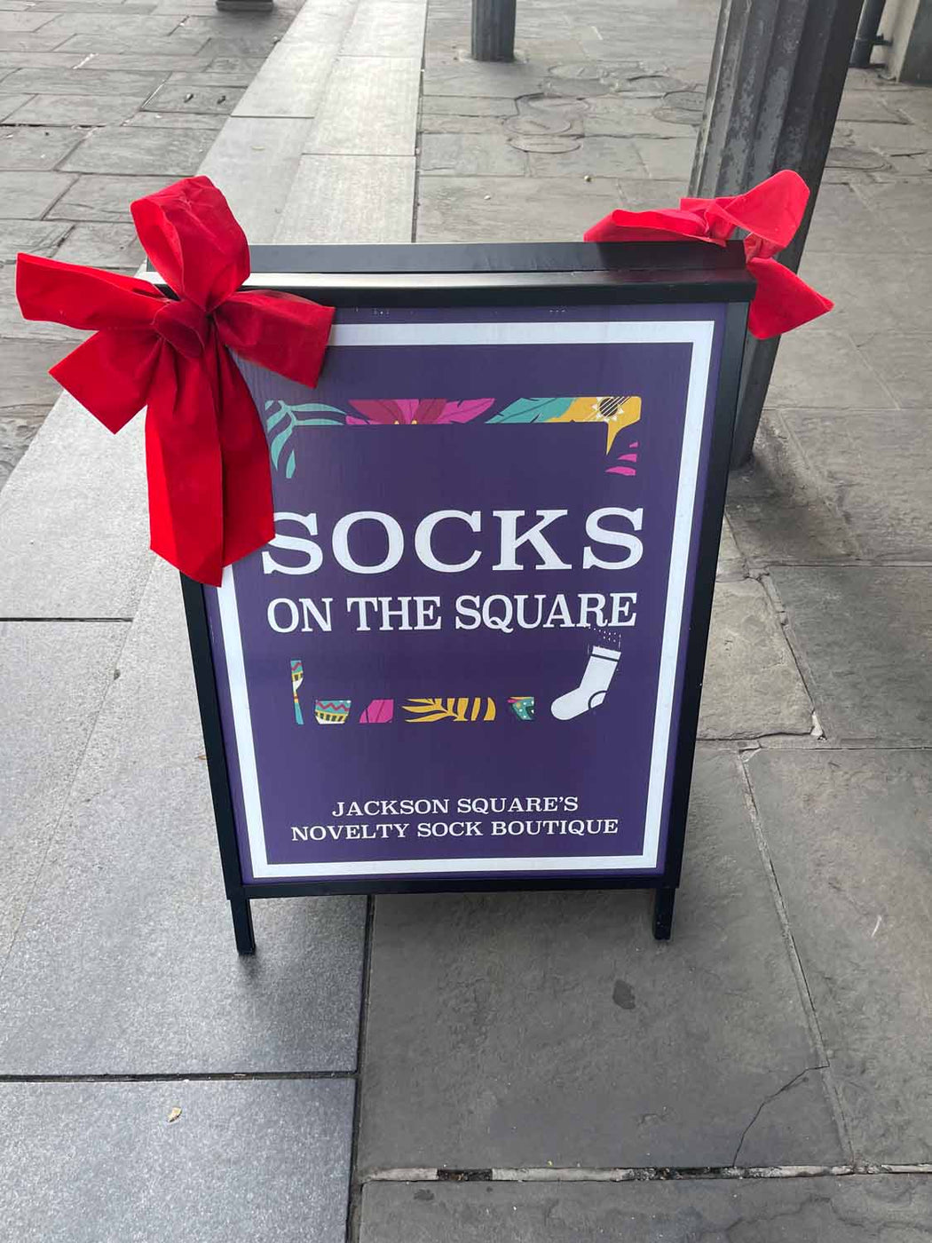 Socks on the Square Jackson Square Socks Store, New Orleans