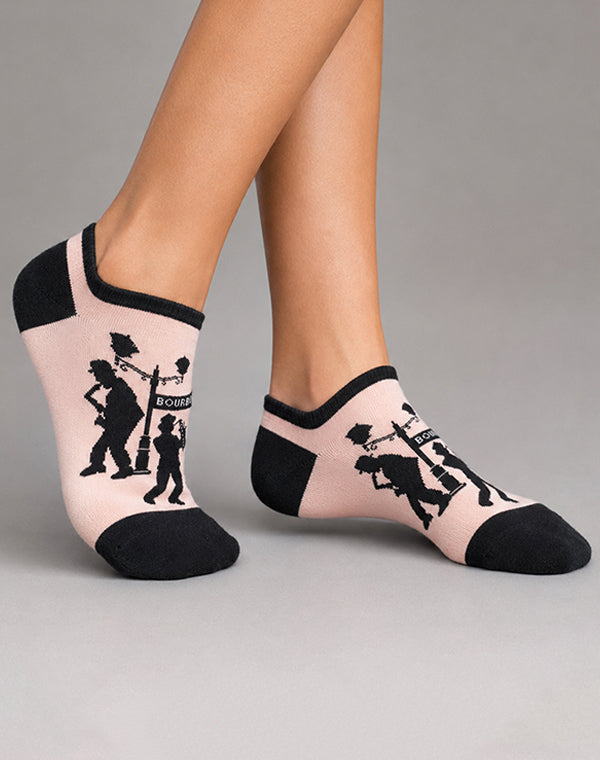 Women's Bourbon Street Jazz No Show Socks