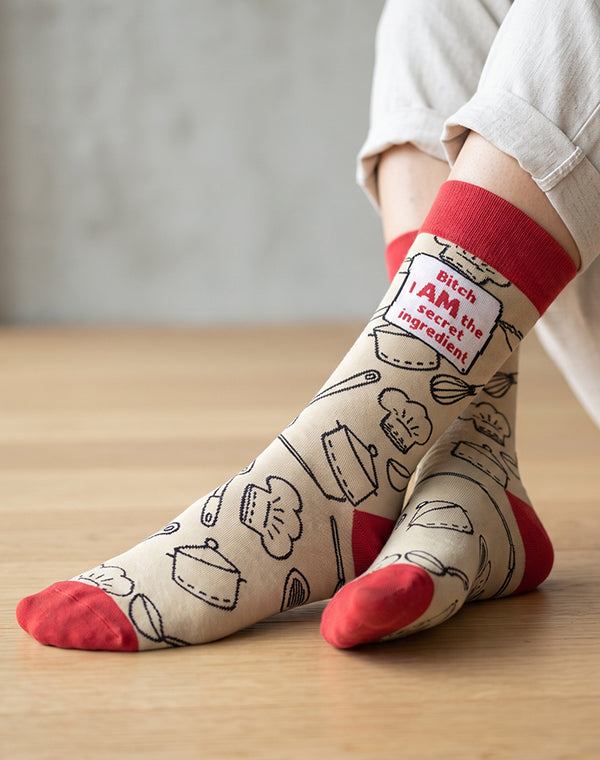 Women's I Am The Secret Ingredient Crew Socks